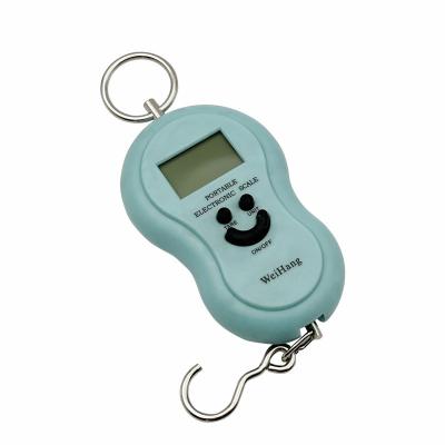 China Weight Measurement Fashion New 50kg Portable Electronic Backlight Luggage Scale Said Express Luggage Travel Scale for sale