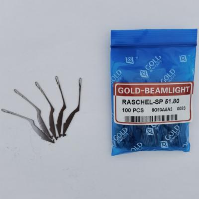 China Textile gold-beamlight warp knitting machine needles RASCHEL-SP for sale