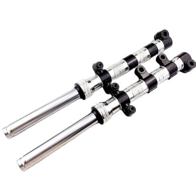 China Universal Aluminum Alloy Motorcycle Accessories Front Fork Assembly Shock Absorber OEM for sale