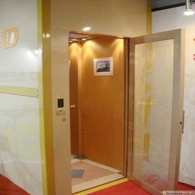 China Panoramic Home Use FUJIZY Small Glass Home Elevator Residential Home Elevator For House Use for sale