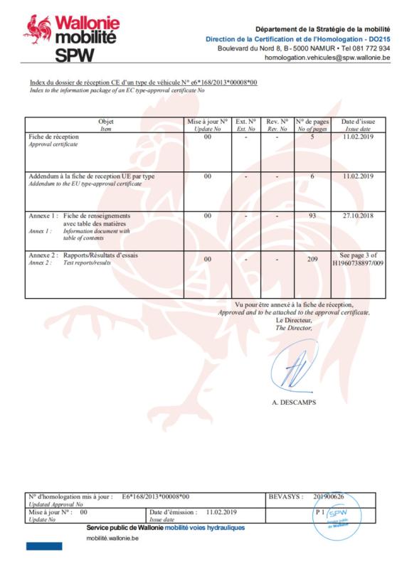 E/e-mark - Zhejiang Fengcheng E-Bike Co., Ltd.