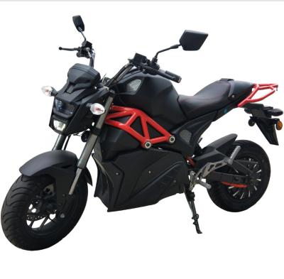 China E-mark available 2000w~5000w 72V 32AH/50AH sports electric motorcycle with EEC > 150kg for sale