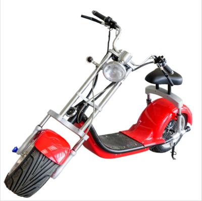 China 2022 New Products Big Two Wheels Fashion Citycoco 60V Electric Scooter 1800*280*1050mm for sale