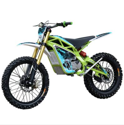 China Racing Electric Bike Moto Electrica 2000*880*1280 Mine Mountain Dirt Dirt Bike Fast Speed ​​100kmh E Dirt Bike 12kw 5kw Elektro Electric Trail for sale