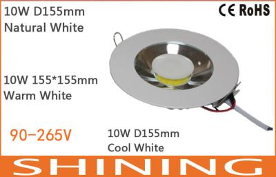 China 10 Watt 800 Lumen COB LED Downlight , 6000K Epistar LED Lamp for sale