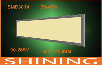 China 3060Lm 36 W Led Panel Lamp 120 Degree Cold White 300X600 mm for sale