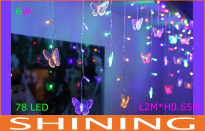 China Butterfly Shape LED Curtain Light for sale