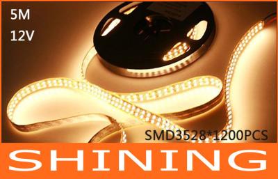 China Waterproof IP65 96W SMD 3528 LED Strip Light 5000K Nature White for sale