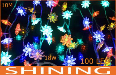 China Outdoor 220V RGB LED String Lights For Festival Decoration for sale