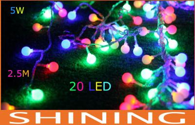 China Energy Saving 4.5 Volt Battery Operated LED String Lights Brightness Adjustable for sale