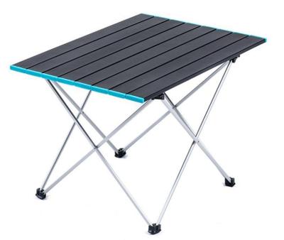 China Sale Modern Hot Sale Large Size Barbecue Aluminum Alloy Folding Camping Table Lightweight Portable Picnic Table for sale