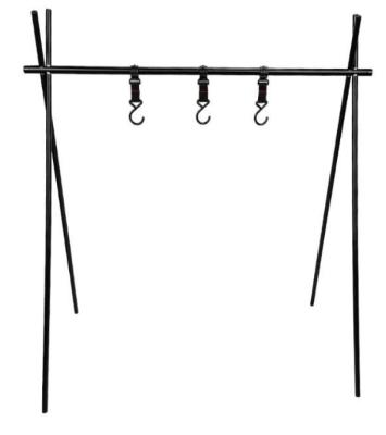 China High Quality Large Size Portable Camping Hanging Rack Rack With Hooks ER-OD054 for sale