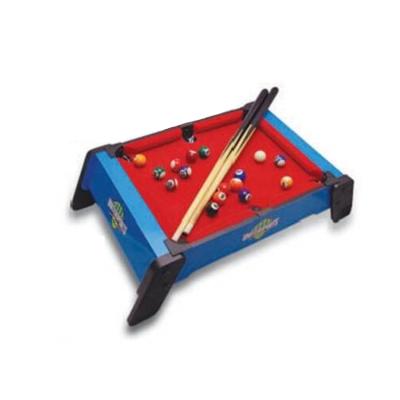 China Hot Selling Cotton Kids Indoor Billiard Table Game Set Kids Mini Billiard Pool Table Toy for sale