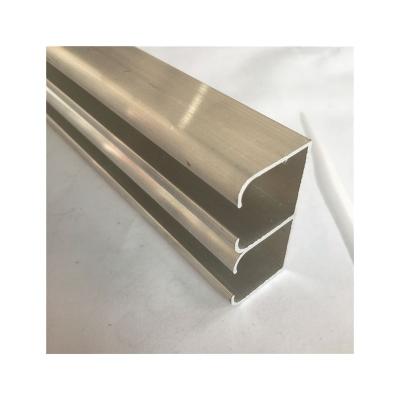 China Wholesale custom powder coated aluminum frame extrusion profile for sideboard drawer pull edge for sale