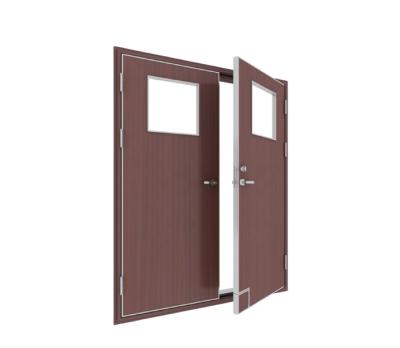 China A60 soundproof watertight door fireproof door for ships marine double door for marine door for sale