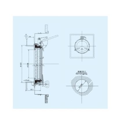 China Marine Fireproof Porthole / Boat Soundproof Accessories Door Window for sale