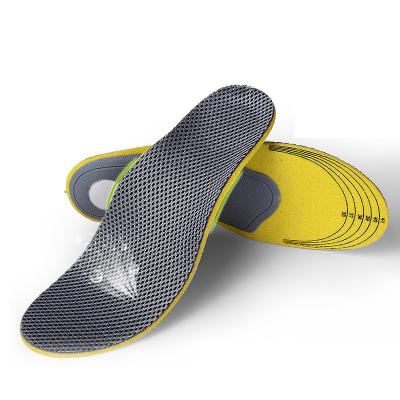 China High Elastic Eva Breathable Support Insole Mesh+Slow Breathable Recovery Foam+ EVA Insoles Shock Absorbing Height Increasing for sale