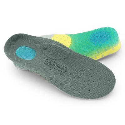 China Comfortable Breathable Mesh +EVA+Silicone Kids Silicone Non-Slip Eva Sports Insole Insole for sale