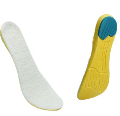 China Felt + Cushioning EVA Sports Insoles Comfortable Winter Thickening Breathable for sale