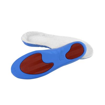 China Sports Insole Arch Support Imitation Rabbit Fur Insole Soft Comfortable Winter Insole For Shoes for sale