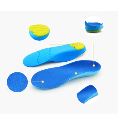 China Mesh +PU Children's Arch Sports Breathable Cushioning Insole High Elastic Eva Insole for sale