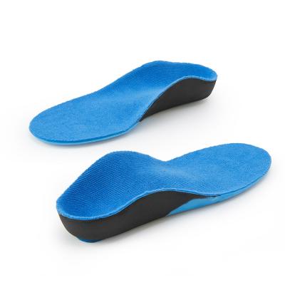 China Custom Made Orthotic MeMesh +EVA +TPU+Poron Shoe Insoles Orthotic Support Arch Support Shoe Pads Logo Shoe Insoles for sale