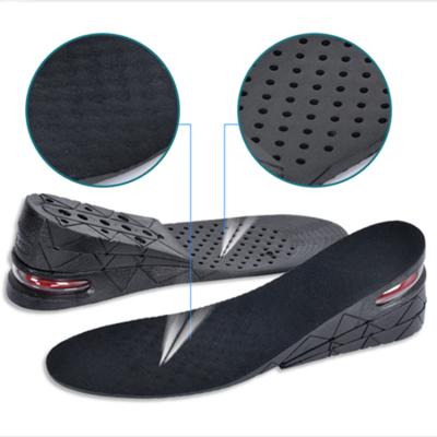 China Increased Size Best Price Custom Design Size Breathable PU Increased Insole Air Cushion Insoles for sale