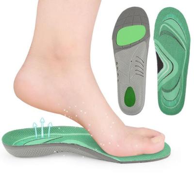 China Shock Absorption Arch Support Insoles Orthopedic Breathable Anti-Slip Sport EVA Insole For Women for sale