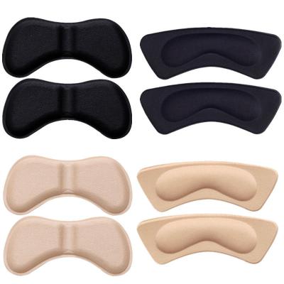 China Wholesale Moq foot care heel collar memory foam+soft fabric stocking pads anti-wear heel patches for sale