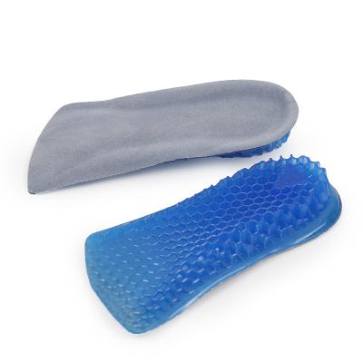 China JEL Adult Honeycomb Physical Inner Stepping Inner Inner Stepping Insole +velvet Half Single Layer Insole for sale