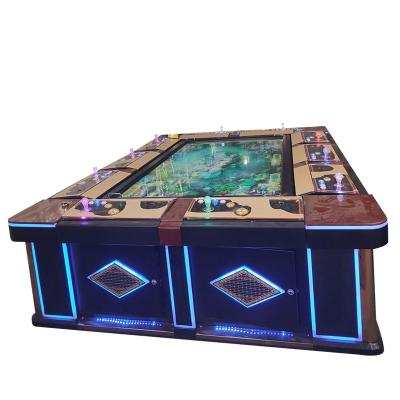 China Metal+acrylic+plastic Special Hot Selling Operated Coin Push Fishing 4 Players Arcade Game Machine for sale