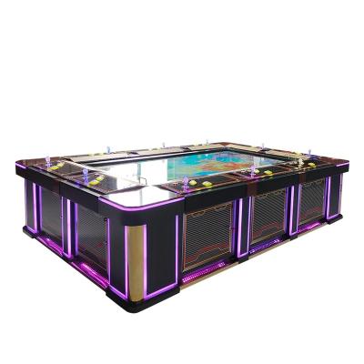 China Metal+acrylic+plastic Wholesale Customized Good Quality Hook 8 Players Cabinet Fishing Machine Game for sale