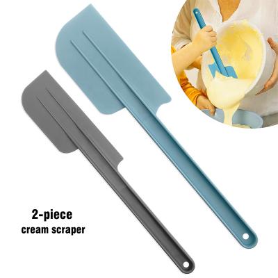 China New Good Quality Cake Scraper Cake Spatula Plastic Viable Baking Plastic Cream Butter Spreader for sale