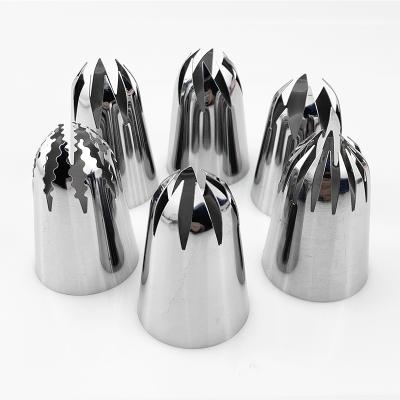 China #430 Large Size Sustainable Stainless Steel Cake Decorating Tip Icing Spout Cake Tools for sale