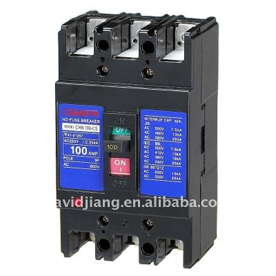 China NF100-CS 3P NF MCCB MOLDED CAS BREAKER 4KA for sale