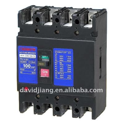 China NF MCCB MOLDED CAS BREAKER 100-CP, 100-SP, 100-HP NF100-CS 4P for sale