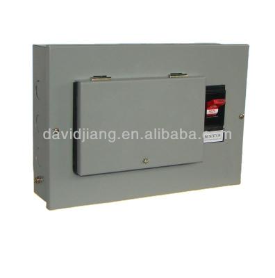 China Cold Single Phase Distribution Box 6ways Stainless Steel or MCB Sheet Metal for sale