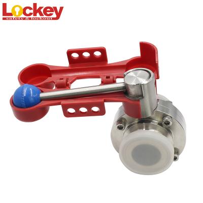 China For Locking All Kinds Of Butterfly Valves ABS Safety Butterfly Valve Lockouts For Valve Handle 8mm for sale