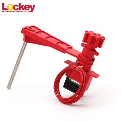 China For locking all types of valves cable and blocking arm blocking arm universal valve lockout for sale