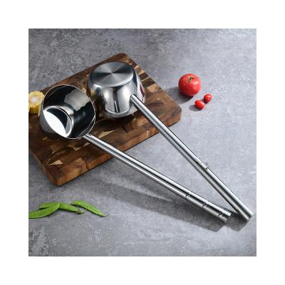 China Hot Sale 12cm-20cm Multifunctional Kitchen Viable Stainless Steel Large Commercial Spoon for sale