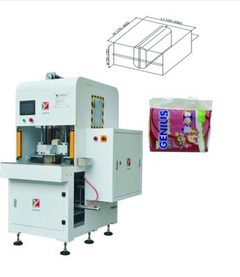 China Full-automation Pouch Textiles Packing Machine Small Wet Sachet Baby Soft Wet Tissue Cloth Sealing Machine for sale