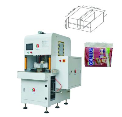 China Hygiene Products Mini Semi Automatic Wet Tissue Machine Baby Soft Tissues Manufacturing Machine Packing Machine for sale