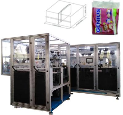 China machinery & Semi Automatic Hardware Baby Diaper Packing Machine for sale