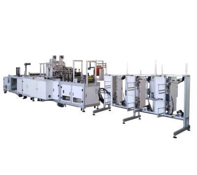 China Fully Automatic Factory n95 Surgic Dust Medical Face Mask Machine Automatic CE Certificate for sale