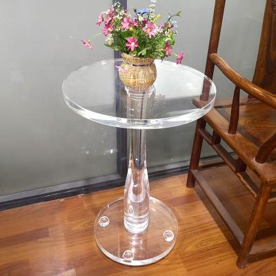 China From modern transparent round (the other) factory wholesale and soft adjustable acrylic coffee table for sale