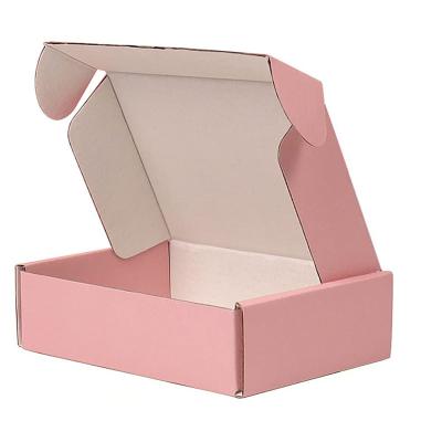 China Recycled Materials Customized Eco-friendly Custom Paper Shipping Boxes Kraft Packaging Package Butterfly Box for sale