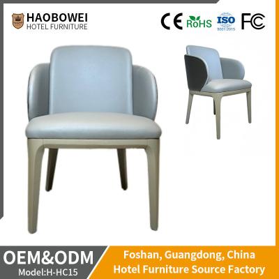 China Solid Wood Fabric Chair for Dining Room Hotel Home Furniture H-HC15 Without Armrest for sale