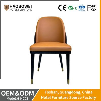 China Train/Sea Transportation PU Leather Indoor Chairs Without Armrest for Hotel Furniture for sale