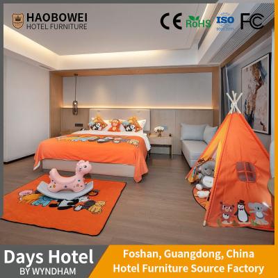 China WYNDHAM-Days-MZ 4 Star Resort Hotel Standard King Bedroom Furniture Sets from Foshan Te koop