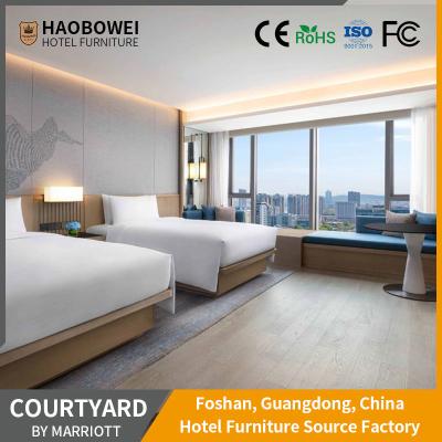 Chine OEM/ODM Foshan Furniture Modern Luxury Hotel Standard King Size Bedroom Set Four Star à vendre